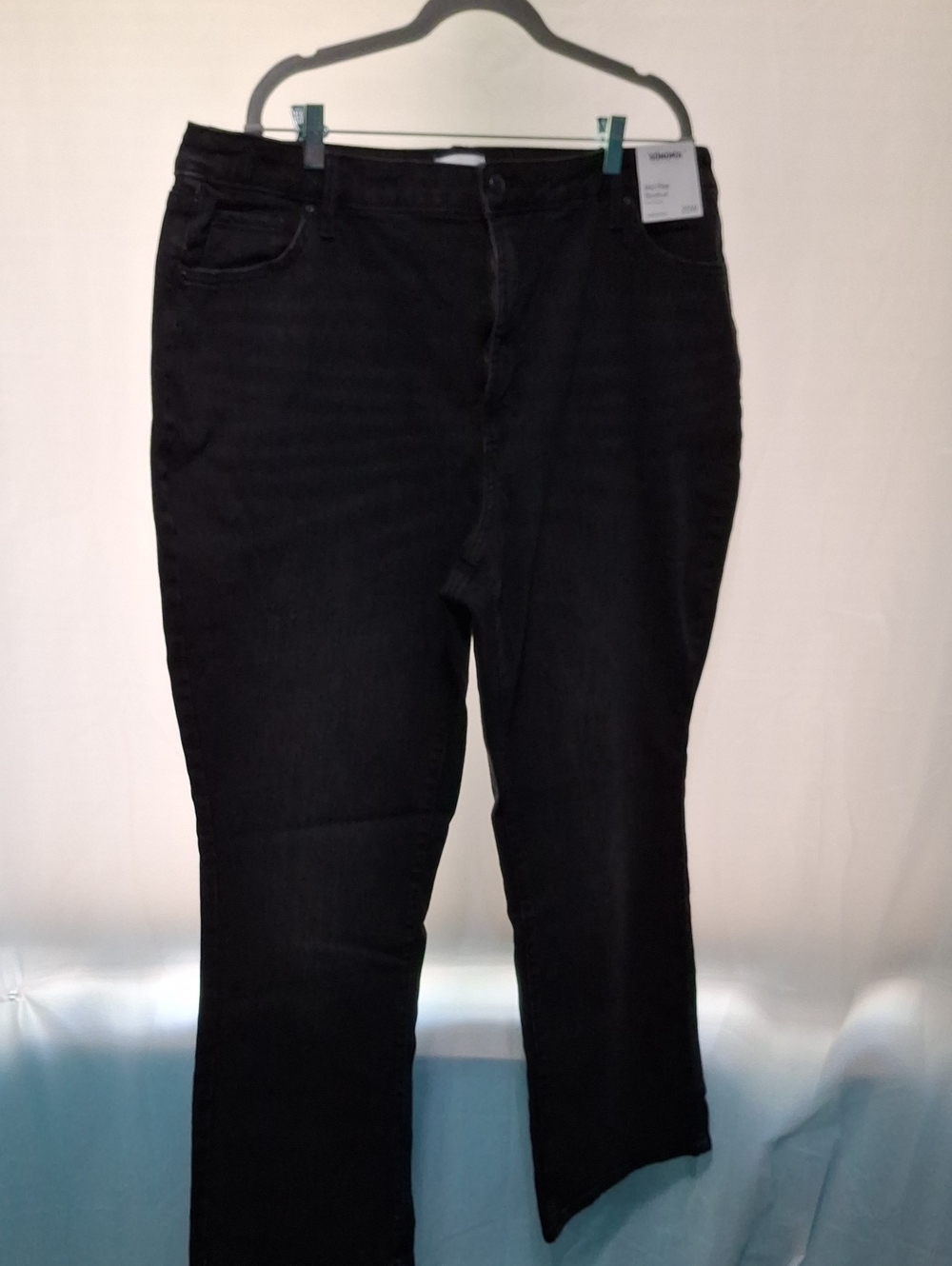 Sonoma Mid Rise Bootcut Black Jeans 20w Nwt